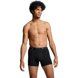 Puma Boxershorts 2er Pack Schwarz / Weiß M