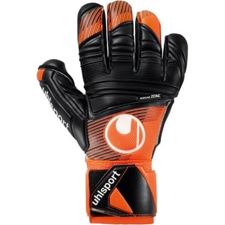 Uhlsport Super Resist+ HN Torwarthandschuhe fluo orange/schwarz/weiß 10