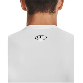 Under Armour HeatGear kurzarm Funktionsshirt Herren 100 white/black M