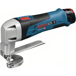 Bosch Akku-Blechschere GSC 12V-13 mit 2 x 2,0 Ah Li-Ion Akku L-BOXX
