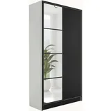kier furniture Drehtürenschrank Eden 105 x 205 x 39 cm Schwarz