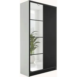 kier furniture Drehtürenschrank Eden 105 x 205 x 39 cm Schwarz
