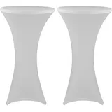nyvi Stehtischhusse 2er 60-65 x 110-120 cm Weiß