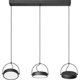 Osram Decor Puck 3-flg. 20 cm rund Schwarz