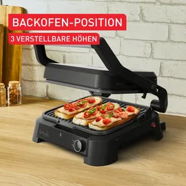 Tefal SuperGrill 3in1 2023 schwarz/silber