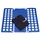 Relaxdays Faltbrett 2. Generation 60x70cm blau