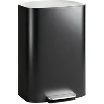 Homcom Mülleimer 50 l Schwarz