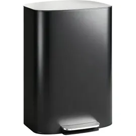 Homcom Mülleimer 50 l Schwarz
