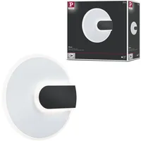 Paulmann 71169 LED-Wandleuchte 9W LED Weiß, Schwarz