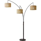 SalesFever Stehleuchte 397213 Schwarz