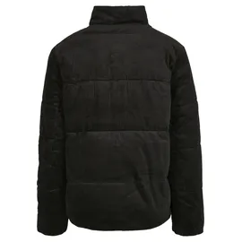 URBAN CLASSICS Boxy Corduroy Puffer Jacke Black XL