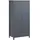 vidaXL Kleiderschrank Hill 89 x 170 x 50 cm Grau