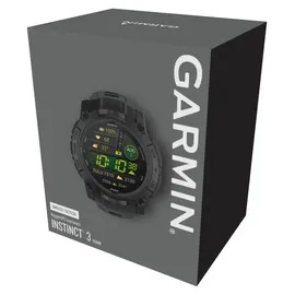 Garmin Instinct 3 AMOLED 50 mm Tactical Edition Schwarz