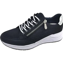 Rieker Sneaker Damen Blau/Silber 42