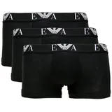 Emporio Armani Basic Boxershorts schwarz S 3er Pack