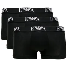 Emporio Armani Basic Boxershorts schwarz S 3er Pack