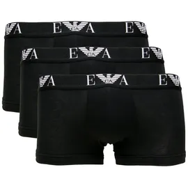 Emporio Armani Basic Boxershorts schwarz S 3er Pack