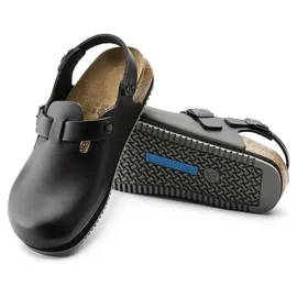 Birkenstock Tokio Super Grip, Naturleder, schwarz, Weite normal, 41