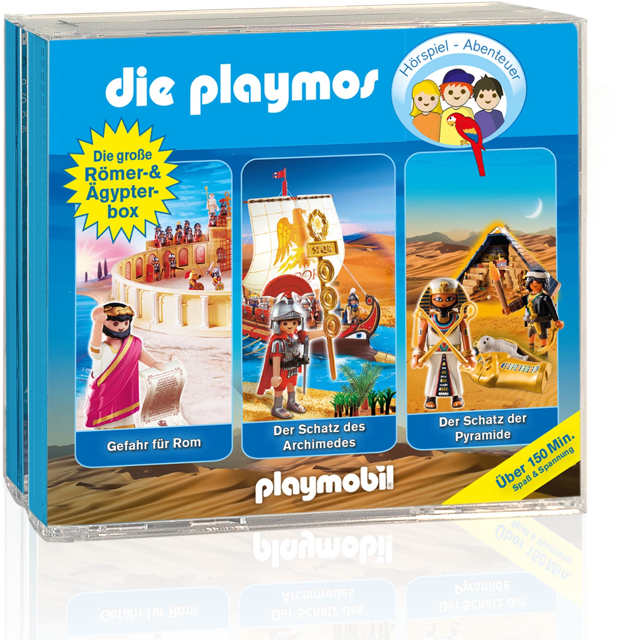 Die Playmos - Die große Römer- & Ägypterbox (Original Playmobil Hörspiele) (Neu differenzbesteuert)