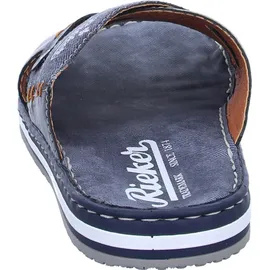 Rieker Herren Pantolette blau, Herren:45 EU - Blau - 45