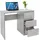 ML-Design Schreibtisch 90x76x50 cm Grau