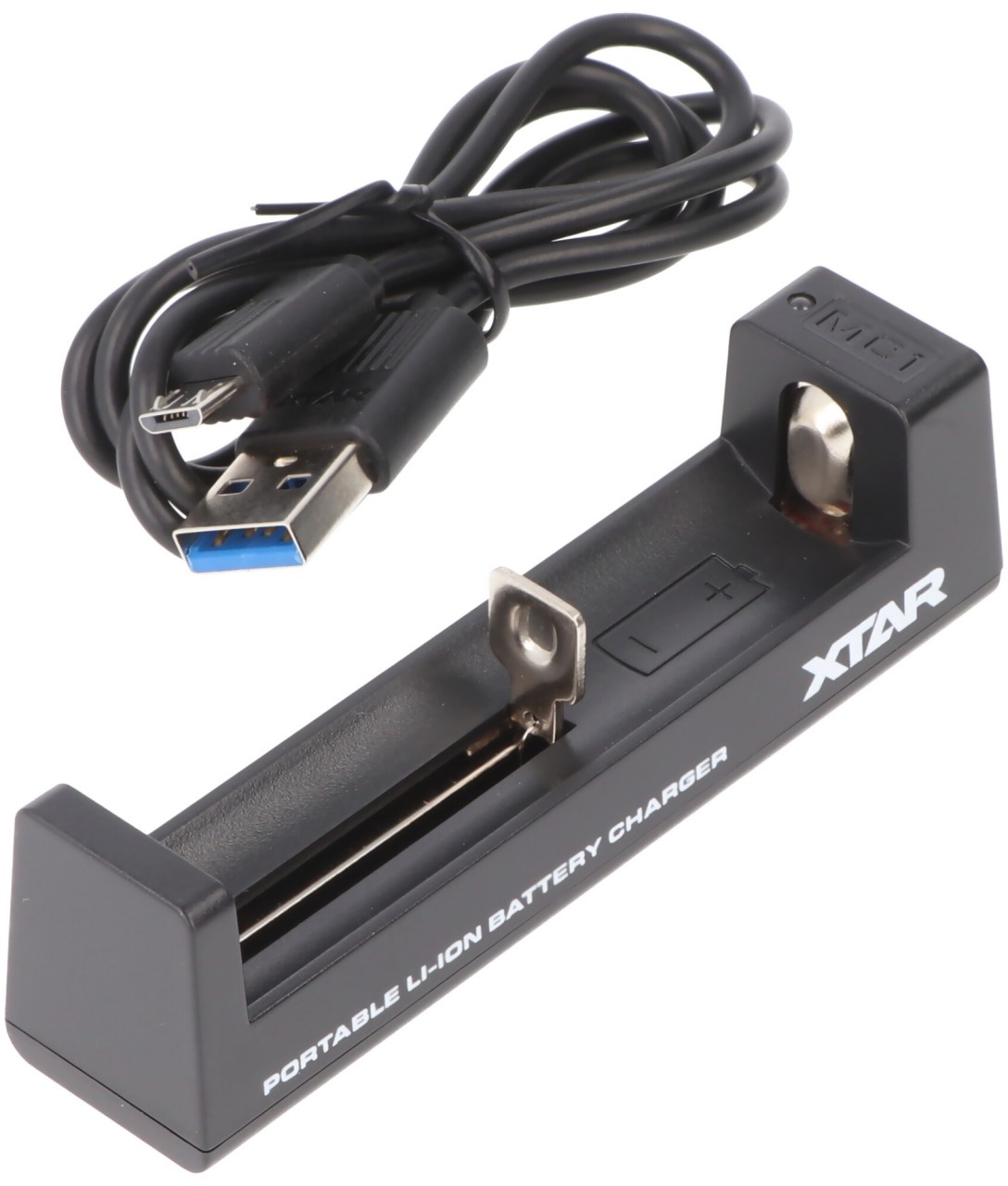 1-Schacht USB-Ladegerät mit bis zu 0,5Ah Ladestrom