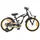 vidaXL Kinderfahrrad 16 Zoll schwarz