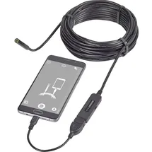 VOLTCRAFT VC-8919590 USB-Endoskop Sonden-Ø: 8 mm Sonden-Länge: 9.85 m