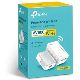 TP-Link TL-WPA4220KIT 300Mbps Powerline Extender Kit (2 Adapter)