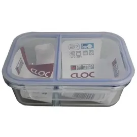 neuetischkultur Frischhaltedose Blau 930 ml Glas mit Kunststoffdeckel