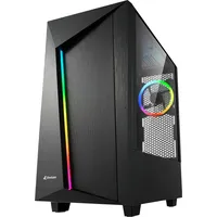 Sharkoon REV100 Midi-Tower PC-Gehäuse Schwarz