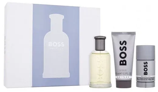Hugo Boss Set: Flakoned Edt 100 ml + Duschgel 100 ml + Deostick 75 ml