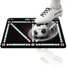 Racetex Fussballmatte Training Kinder 60x90 cm/Perfekt für Fußball Training