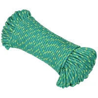 VidaXL Bootsseil Grün 4 mm 500 m Polypropylen