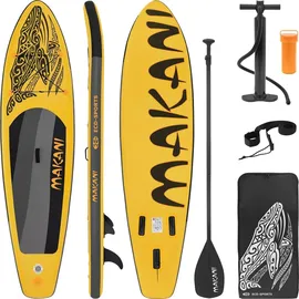 ECD Germany SUP Board Makani 320 x 80 x 15 cm gelb