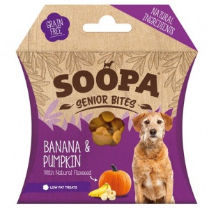 Soopa Bites Senior met pompoen & banaan hondensnack  Per 3