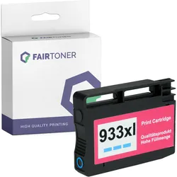 Kompatibel für HP OfficeJet 7610 wide format (CN054AE / 933XL) Druckerpatrone Cyan