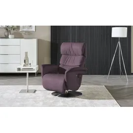 HIMOLLA Leder-Relaxsessel Leder 7628 ¦ lila/violett ¦ Maße (cm): B: 83 H: 113 T: 92.0