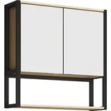 VCM Badschrank zeitlos Maße ca. H. 60 x 60 x 17 cm - Edino 60x60