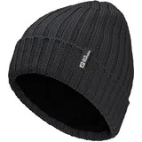 Jack Wolfskin Rib Knit Beanie Schwarz