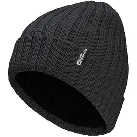 Jack Wolfskin Rib Knit Beanie Schwarz