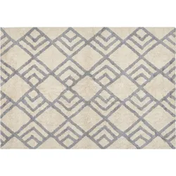 Teppich NEVSEHIR Beige 160 x 230 cm Baumwolle