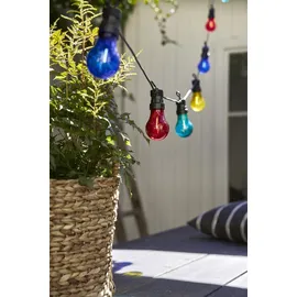 StarTrading LED-Lichterkette Stahl 4 m Bunt
