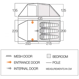 Vango Omega 350 Grün