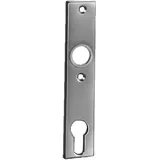 AMF Zylinderkurzschild F1/silber PZ 72mm 497Z