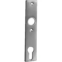 AMF Zylinderkurzschild F1/silber PZ 72mm 497Z