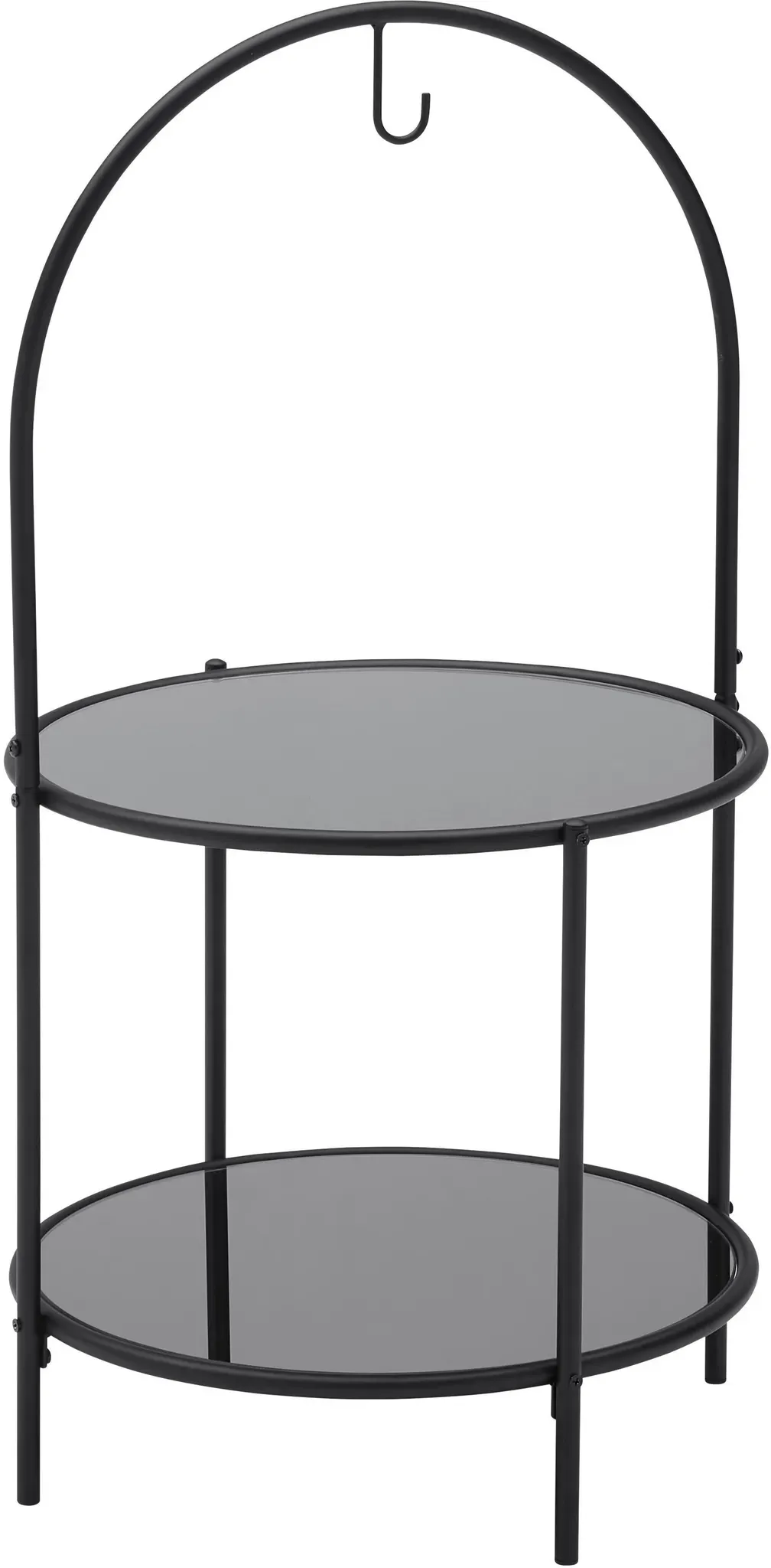 Beistelltisch Nobile Etagere Schwarz