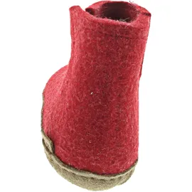 Glerups Boots Ledersohle in Rot 37