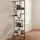 Mendler Raumteiler 203 x 80 x 20 cm Braun