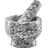 Zeller Mörser & Stößel-Set Granit grau Ø 9 x 6,5 cm